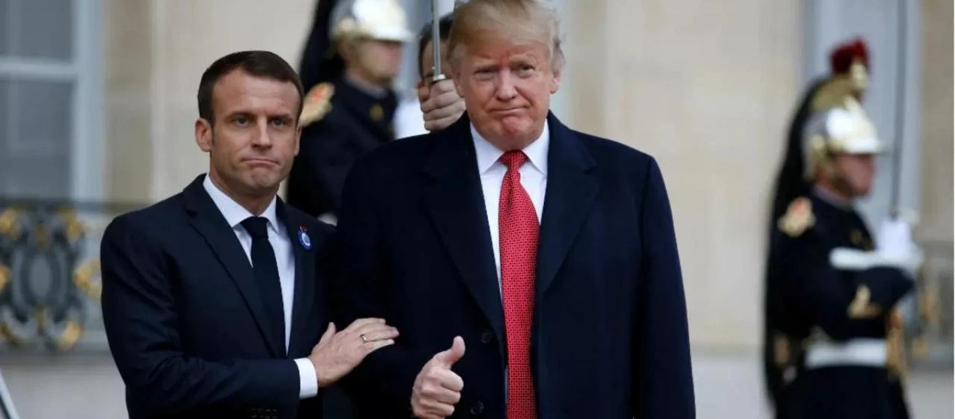 Ν.Τραμπ και Ε.Μακρόν εξέφρασαν την ανησυχία τους για την αυξανόμενη ένταση μεταξύ Ελλάδας και Τουρκίας